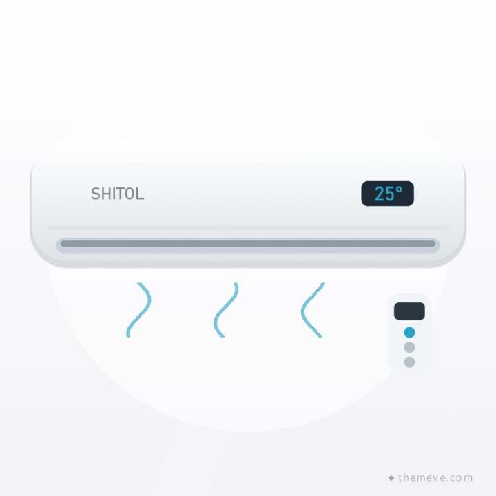Shitol 1 Ton Non-inverter AC